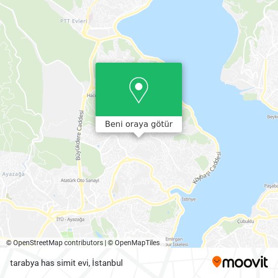 tarabya has simit evi harita