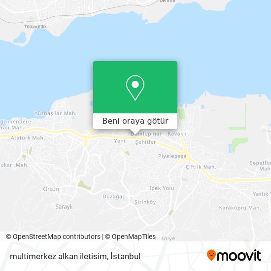 multimerkez alkan iletisim harita