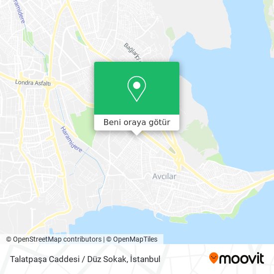 Talatpaşa Caddesi / Düz Sokak harita