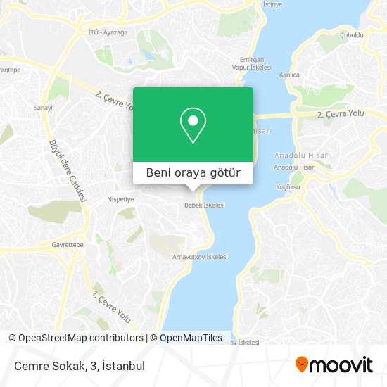 Cemre Sokak, 3 harita