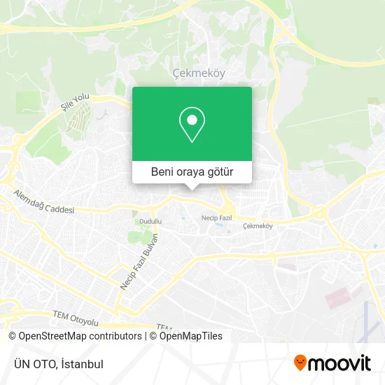 ÜN OTO harita