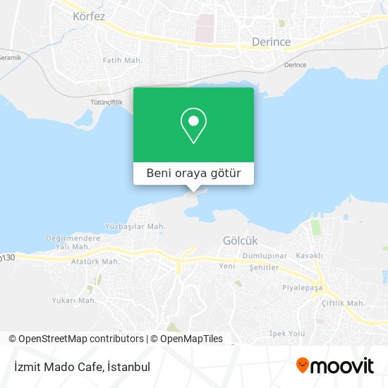 İzmit Mado Cafe harita