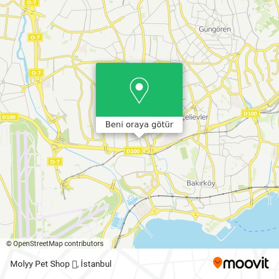Molyy Pet Shop 🐶 harita