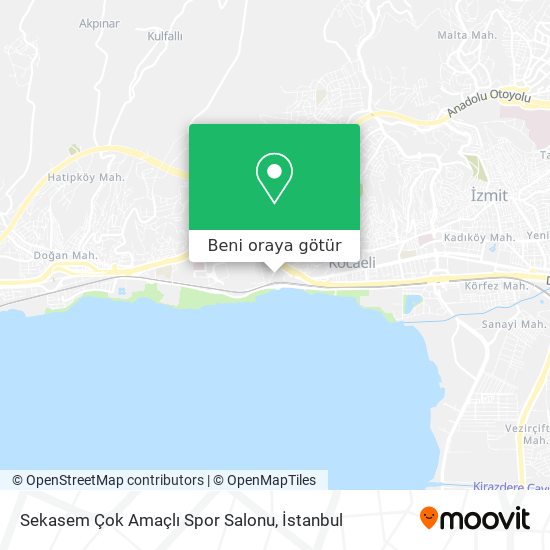 Sekasem Çok Amaçlı Spor Salonu harita