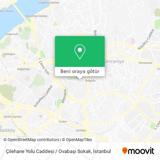 Çilehane Yolu Caddesi / Ovabaşı Sokak harita