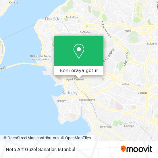 Neta Art Güzel Sanatlar harita