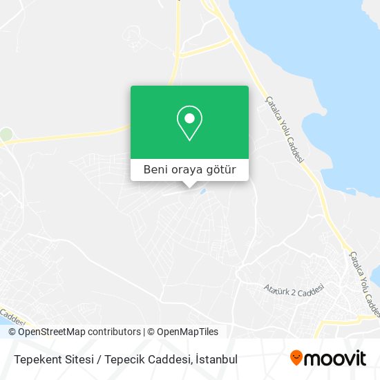 Tepekent Sitesi / Tepecik Caddesi harita