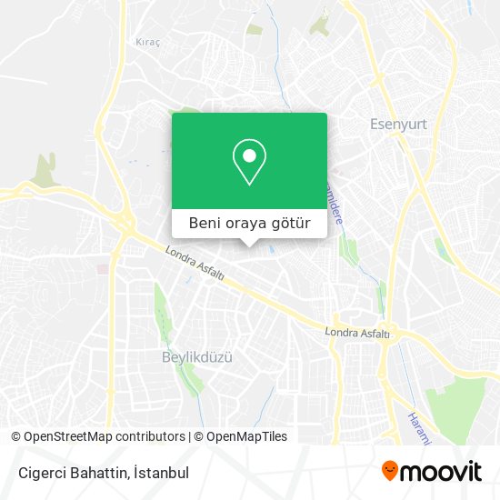 Cigerci Bahattin harita