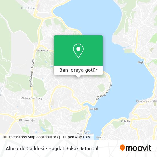 Altınordu Caddesi / Bağdat Sokak harita