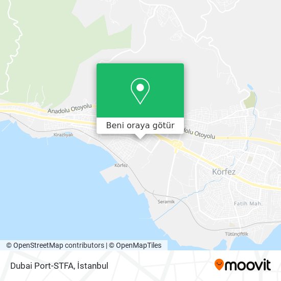 Dubai Port-STFA harita
