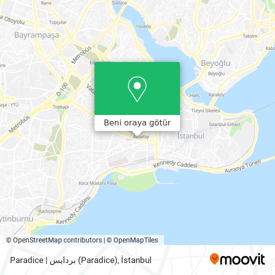 Paradice | بردايس harita