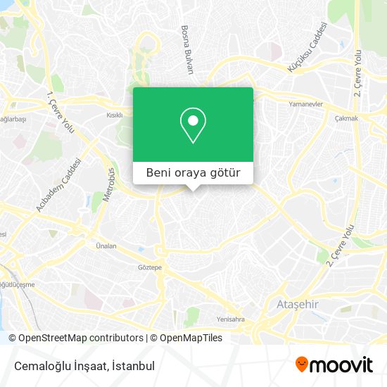 Cemaloğlu İnşaat harita