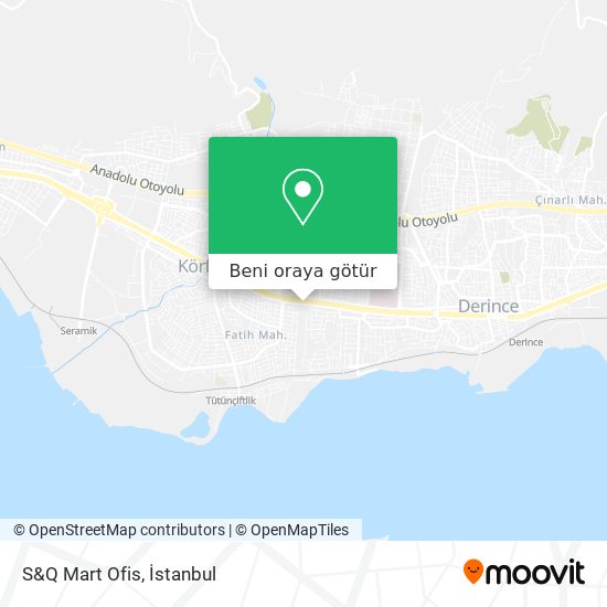 S&Q Mart Ofis harita