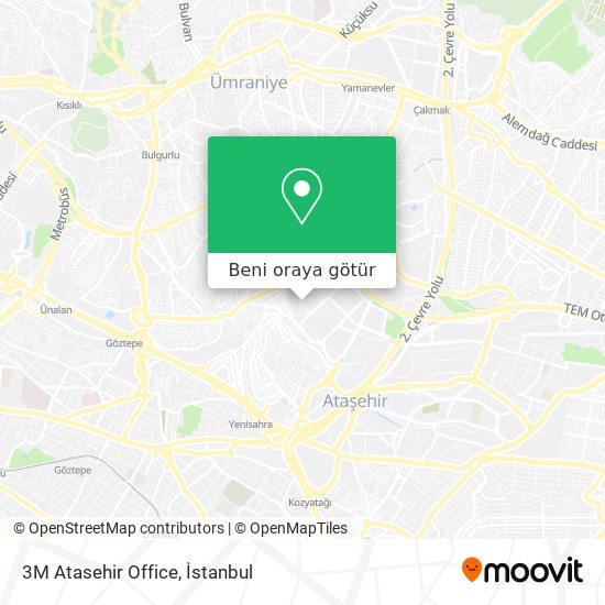 3M Atasehir Office harita