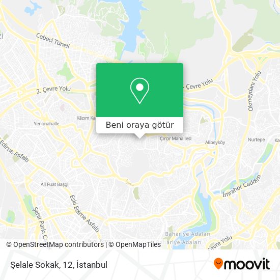 Şelale Sokak, 12 harita