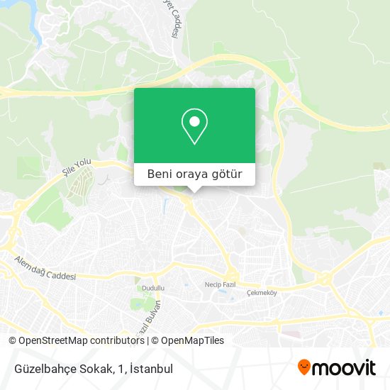 Güzelbahçe Sokak, 1 harita