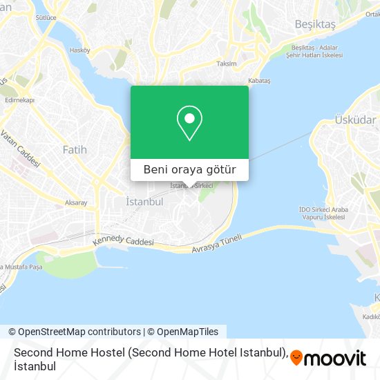 Second Home Hostel (Second Home Hotel Istanbul) harita