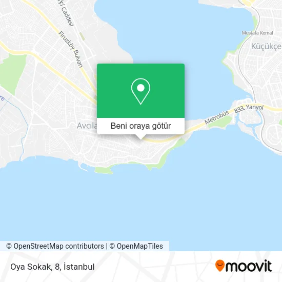Oya Sokak, 8 harita