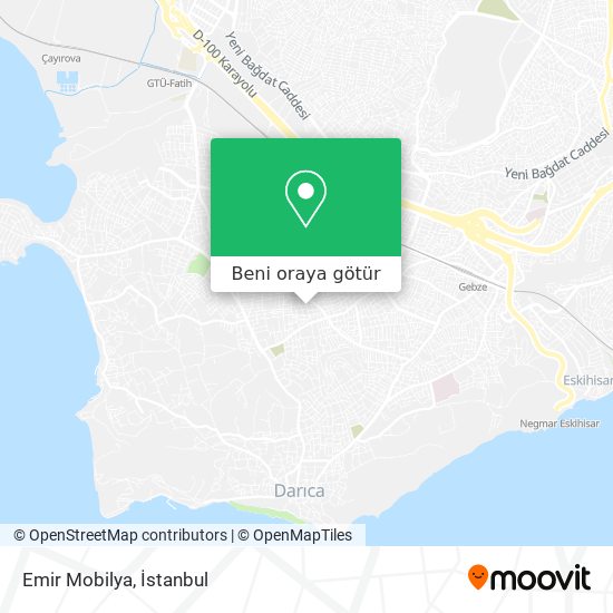 Emir Mobilya harita