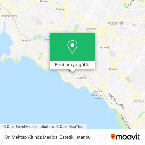Dr. Mehtap Altınöz Medical Estetik harita