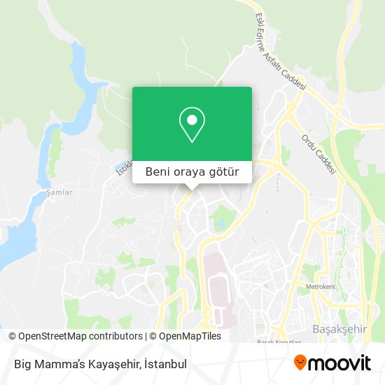 Big Mamma’s Kayaşehir harita