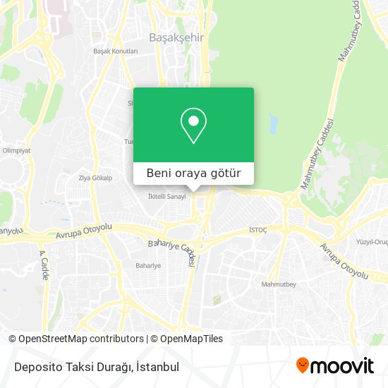 Deposito Taksi Durağı harita