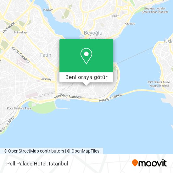 Pell Palace Hotel harita