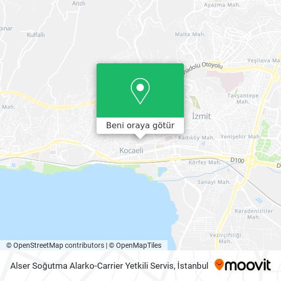 Alser Soğutma Alarko-Carrier Yetkili Servis harita