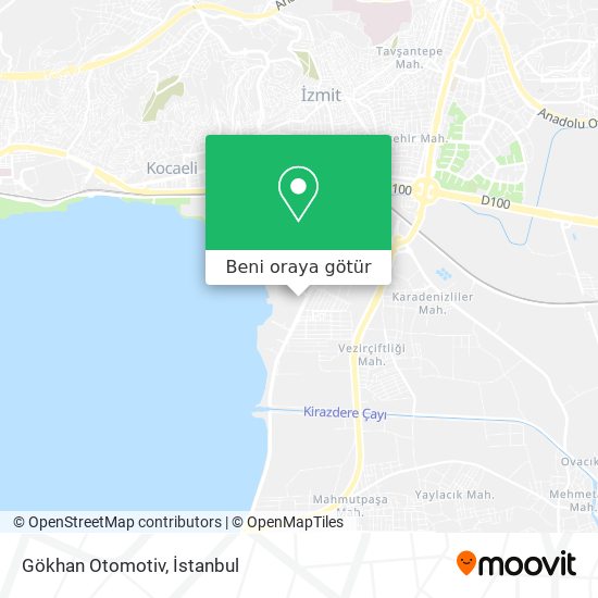 Gökhan Otomotiv harita