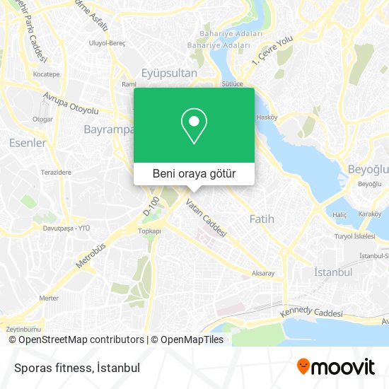 Sporas fitness harita