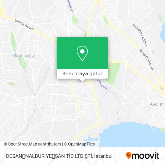 DESAN👉NALBURİYE👉SAN TİC LTD ŞTİ harita