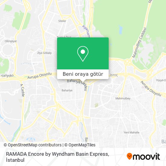 RAMADA Encore by Wyndham Basin Express harita