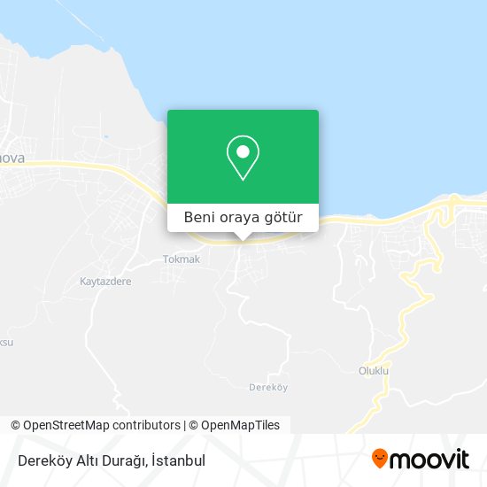 Dereköy Altı Durağı harita