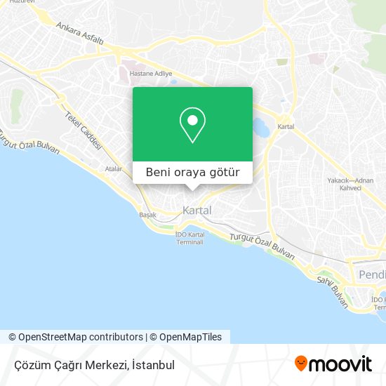 Çözüm Çağrı Merkezi harita