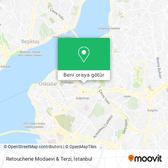 Retoucherie Modaevi & Terzi harita