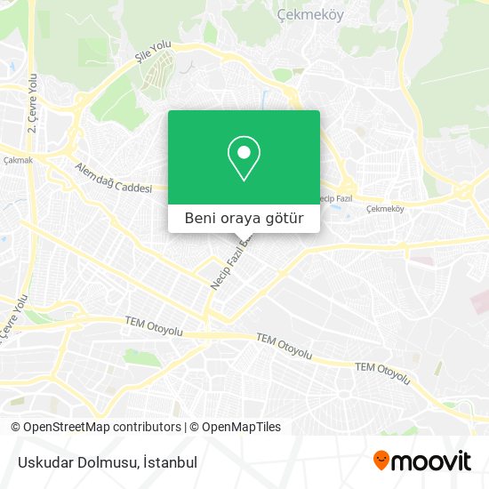 Uskudar Dolmusu harita