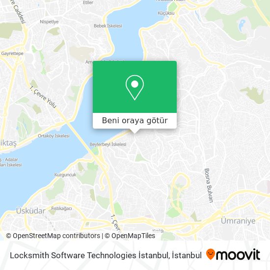 Locksmith Software Technologies İstanbul harita
