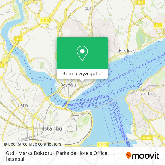 Gtd - Marka Doktoru - Parkside Hotels Office harita