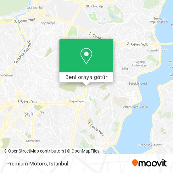 Premium Motors harita