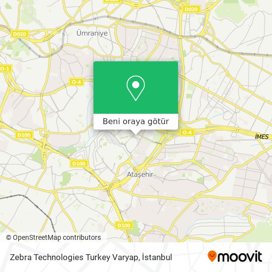 Zebra Technologies Turkey Varyap harita
