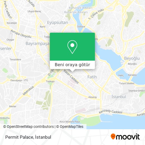 Permit Palace harita