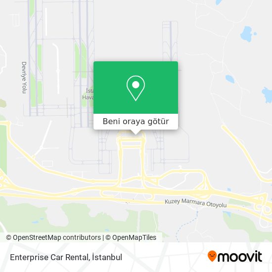 Enterprise Car Rental harita