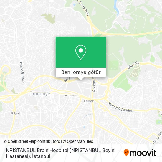 NPISTANBUL Brain Hospital (NPİSTANBUL  Beyin Hastanesi) harita