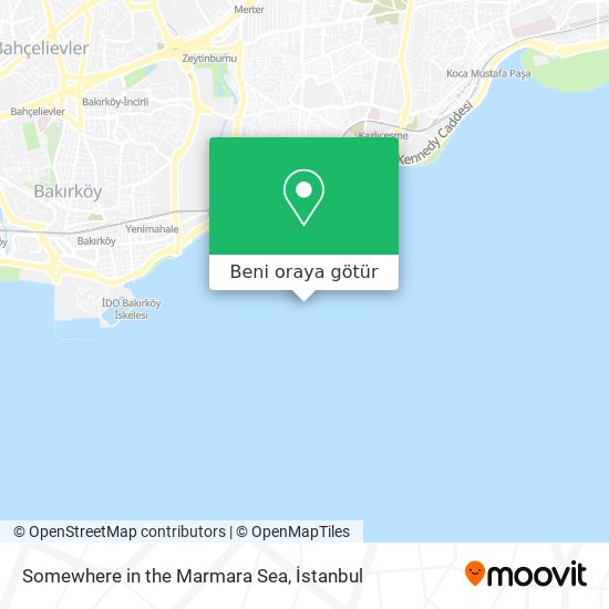 Somewhere in the Marmara Sea harita
