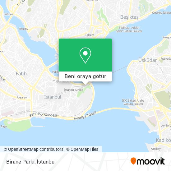 Birane Parkı harita