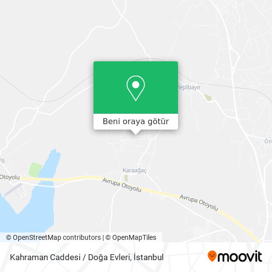 Kahraman Caddesi / Doğa Evleri harita