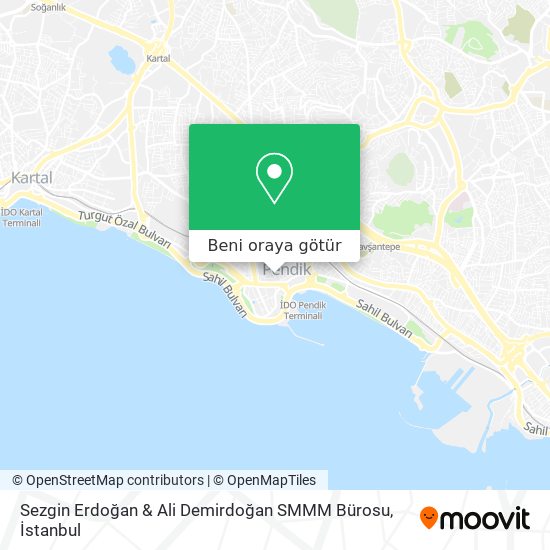 Sezgin Erdoğan & Ali Demirdoğan SMMM Bürosu harita