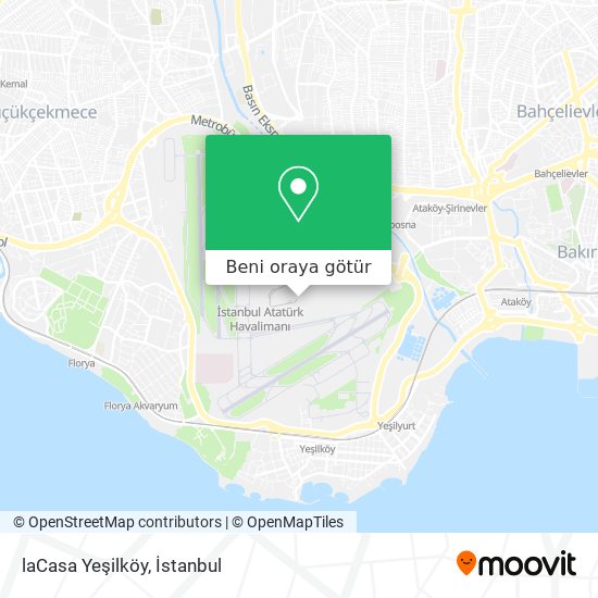 laCasa Yeşilköy harita