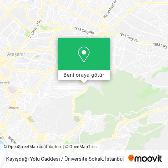 Kayışdağı Yolu Caddesi / Üniversite Sokak harita