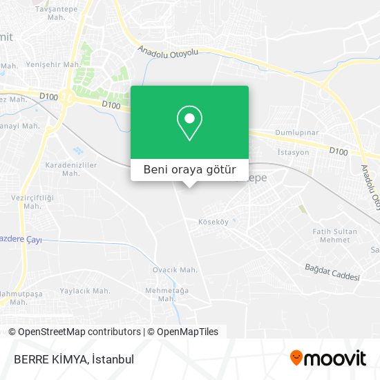 BERRE KİMYA harita
